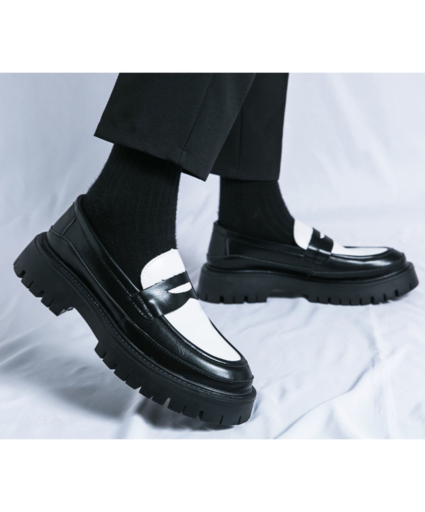 british style high contrast shoes EN2360