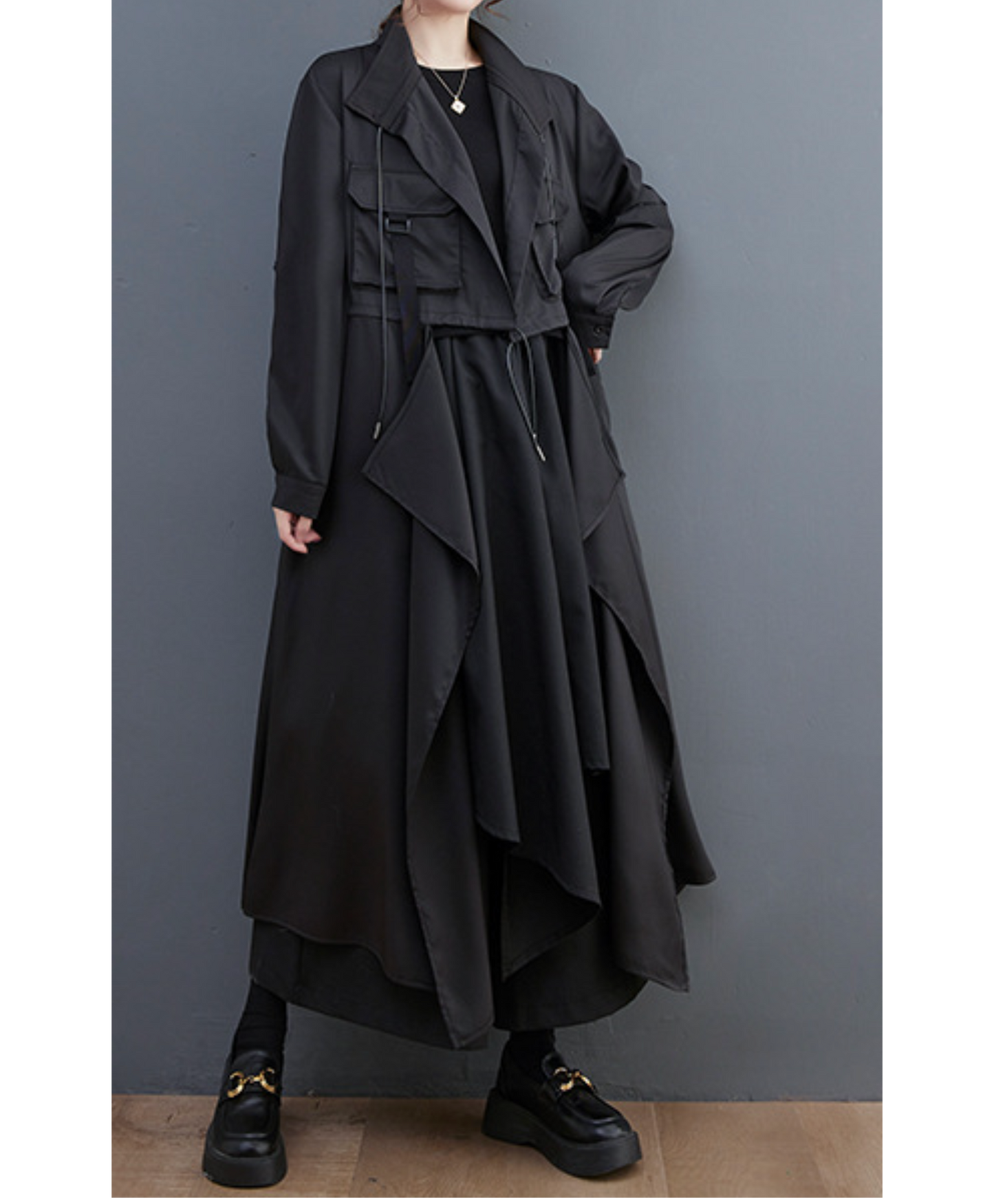 fishtail bust free jacket EN2354