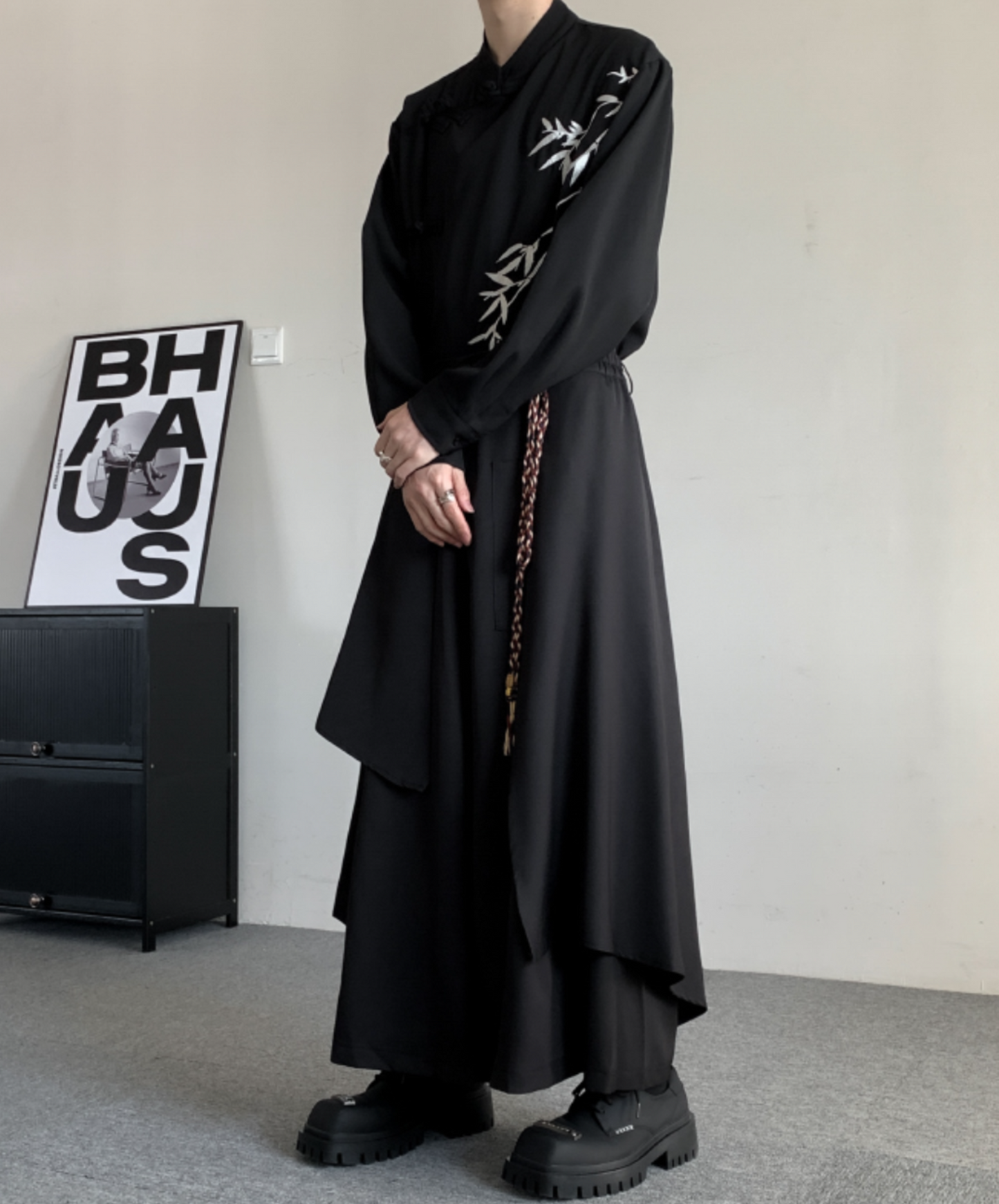 chinese style retro culottes long pants EN1517