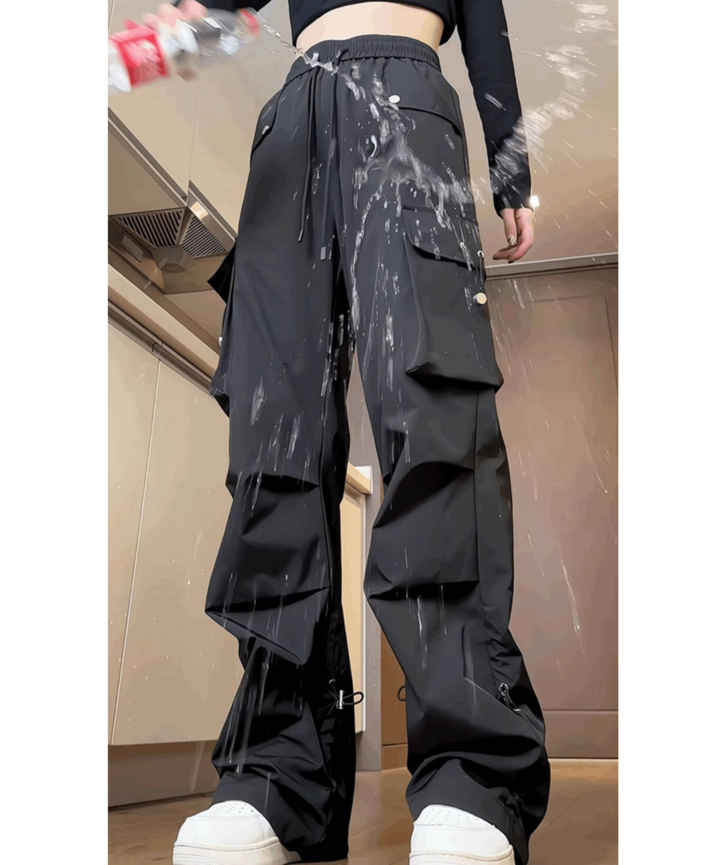multi-pocket water repellent cargo pants EN2347