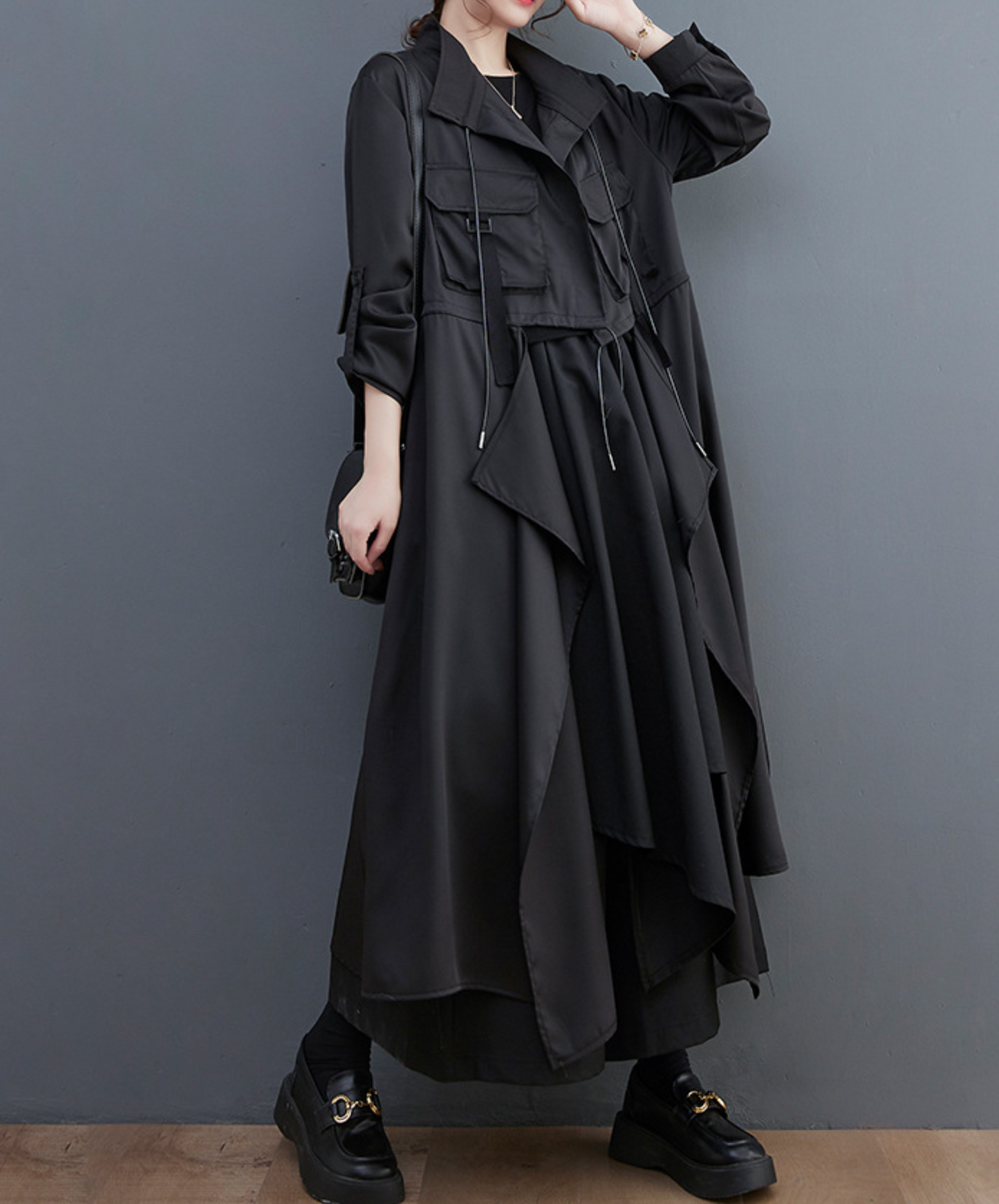fishtail bust free jacket EN2354