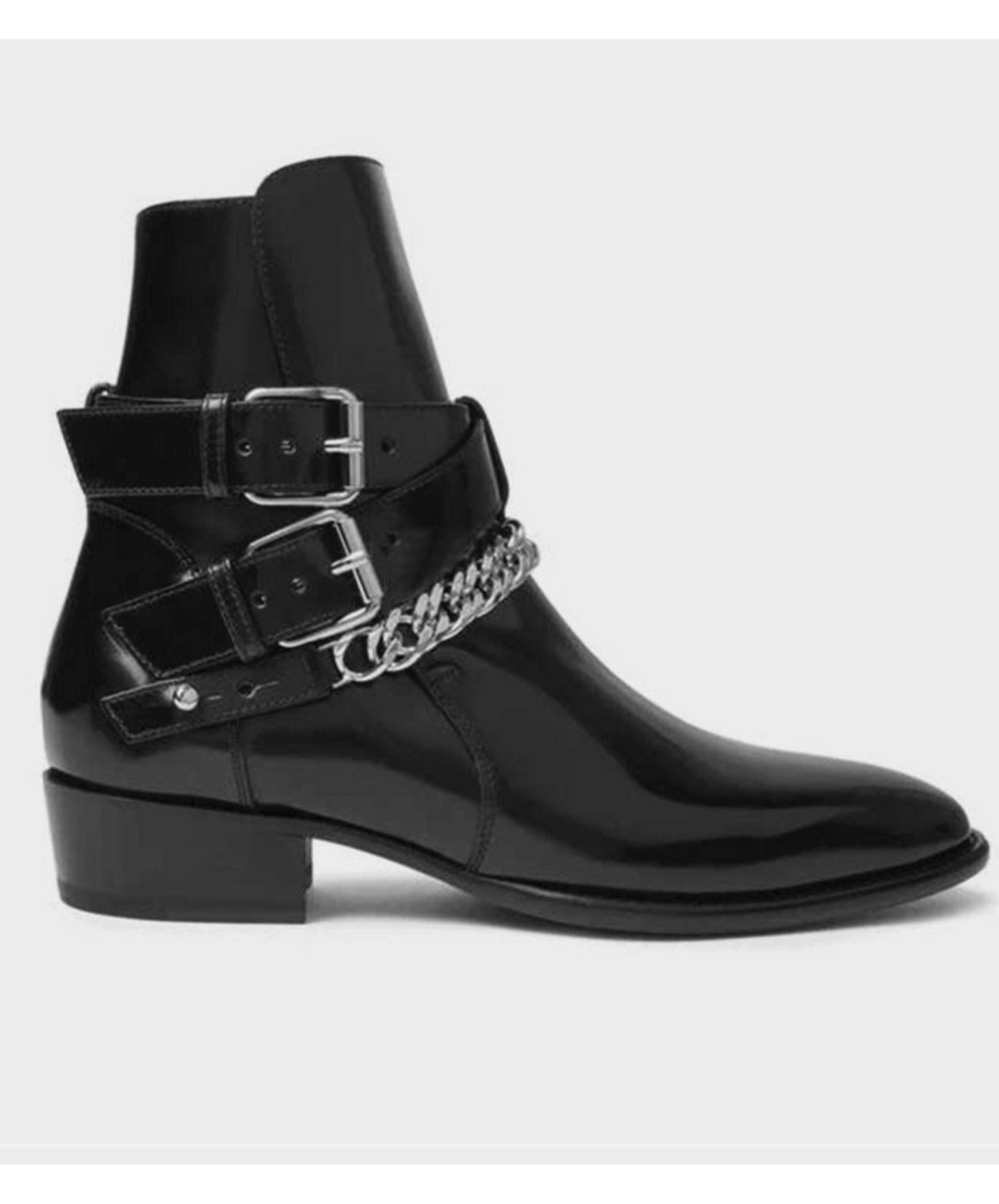 retro design belt boots EN2526