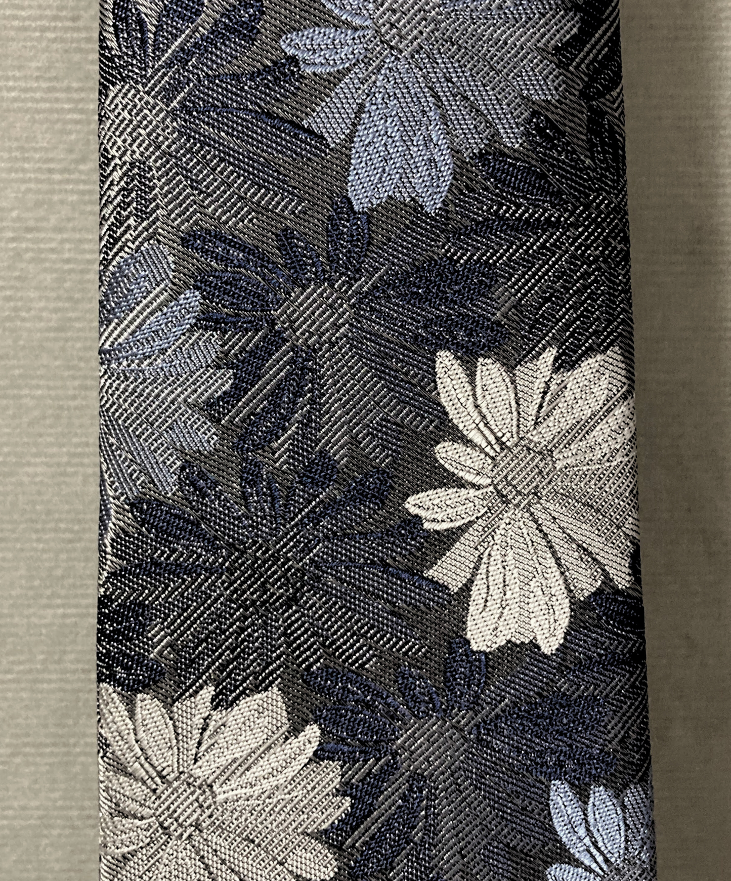 pale blue flower necktie EN1903