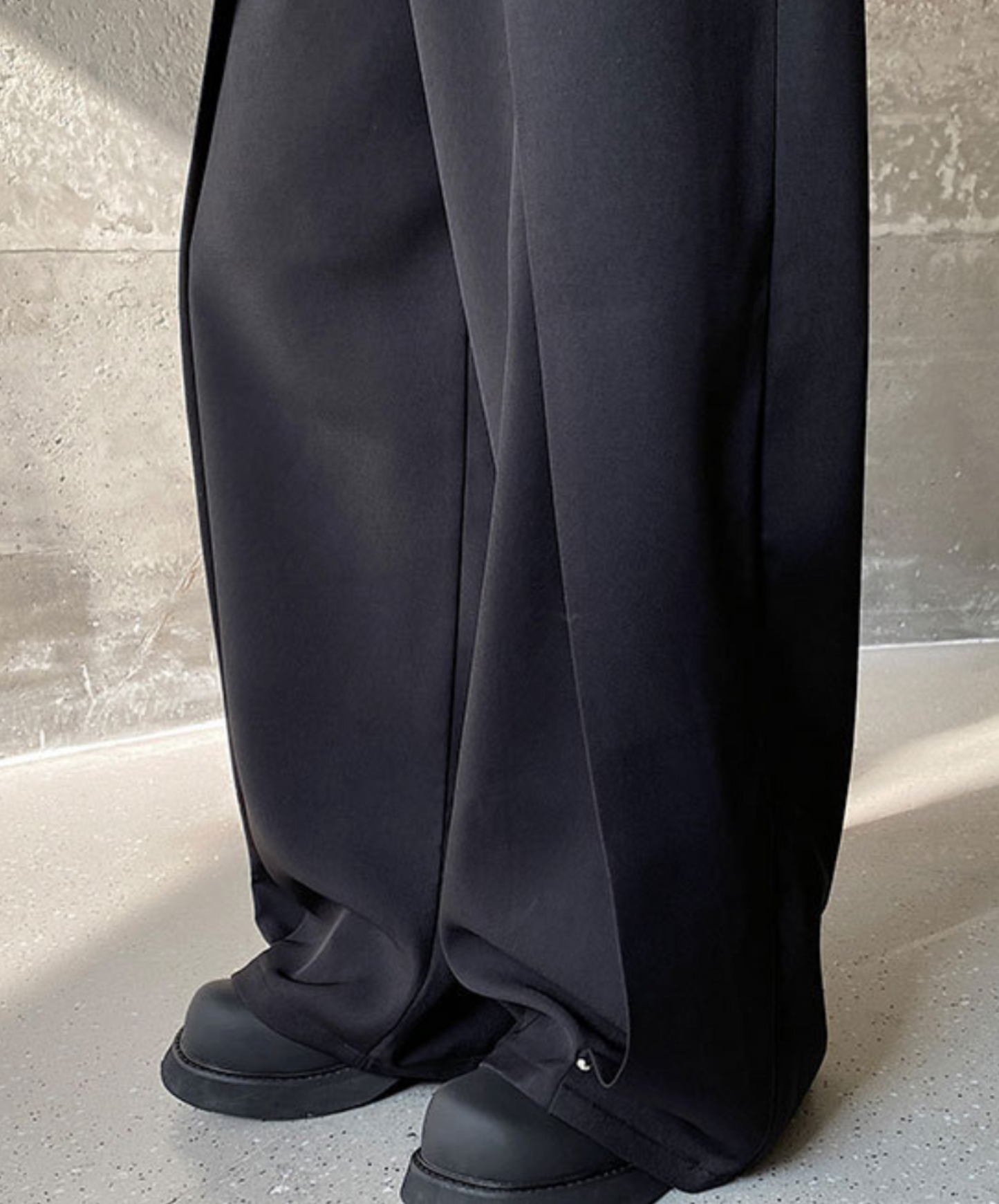 draping multi-piece wide pants EN1586