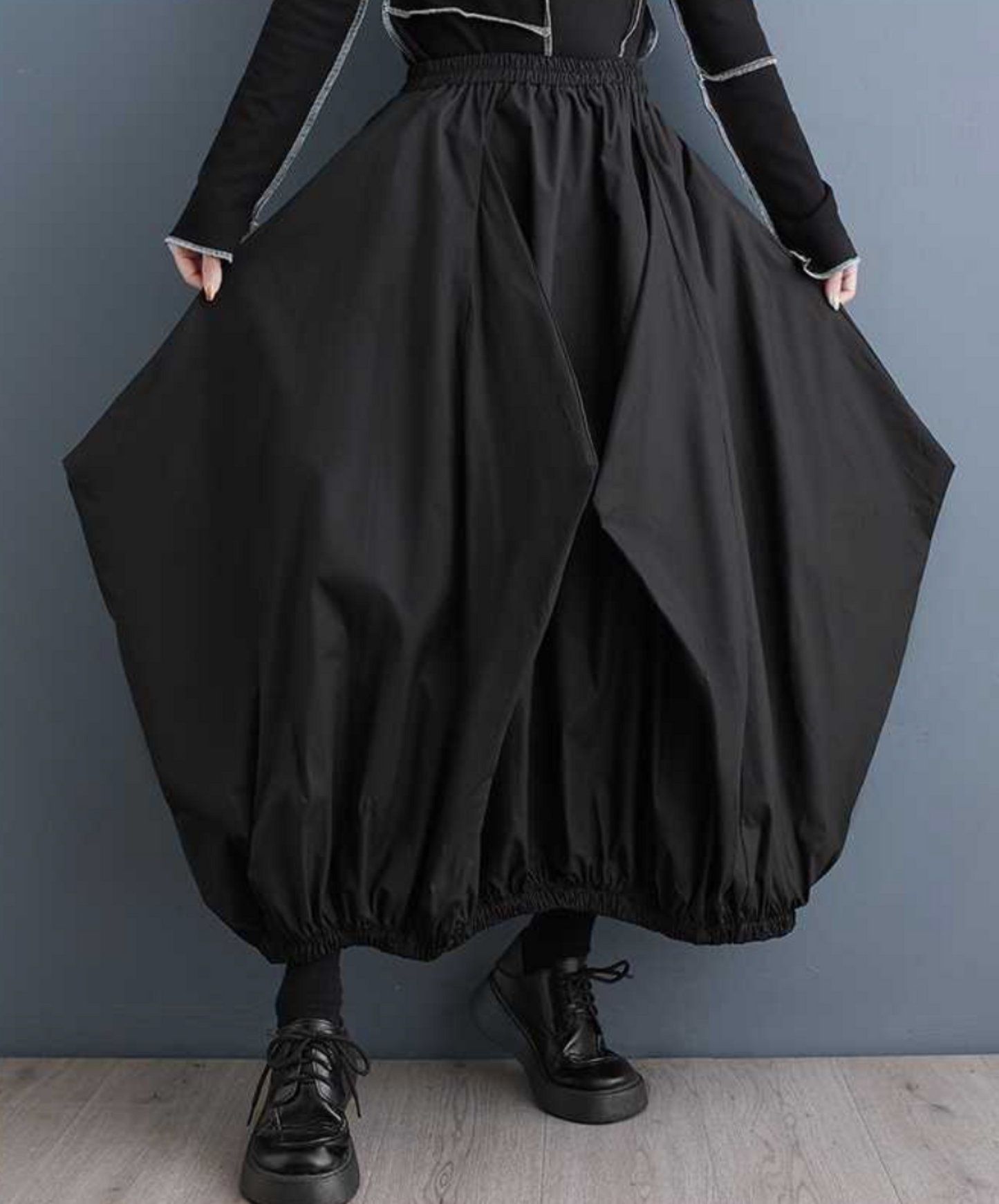 diamond silhouette balloon skirt EN2288