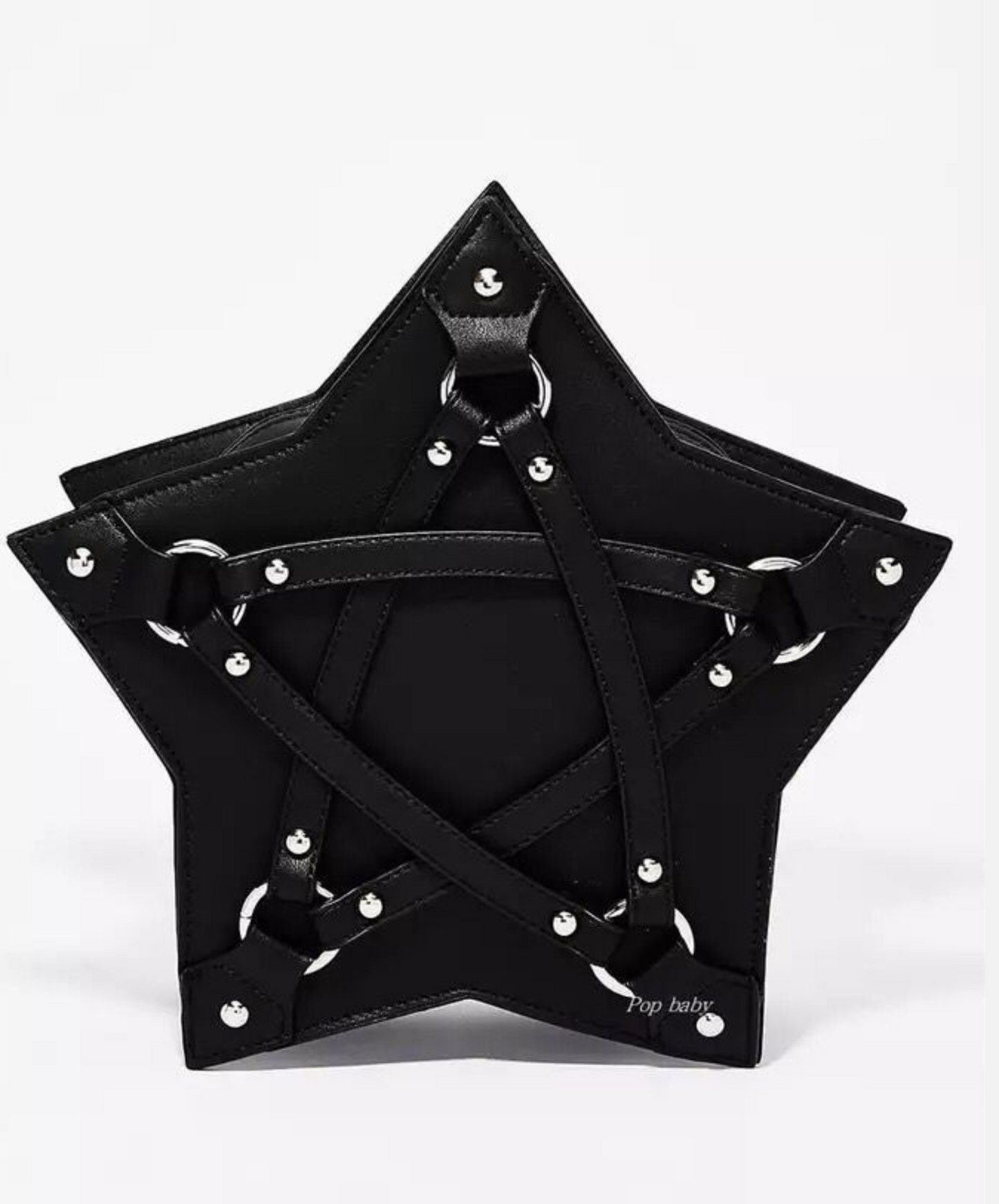 dark pentagram motif bag EN2300