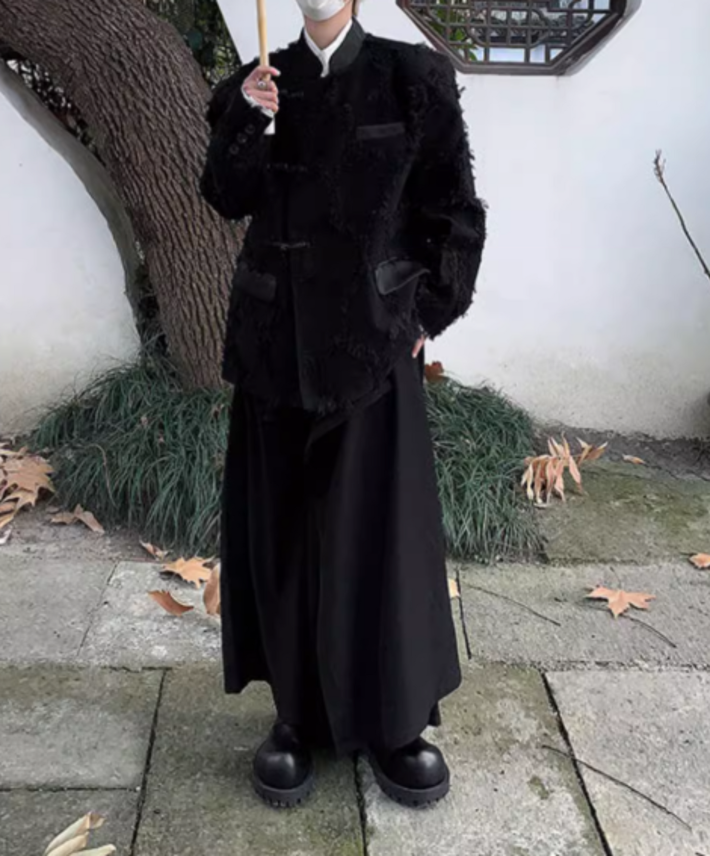 dark chinese design jacket EN1879