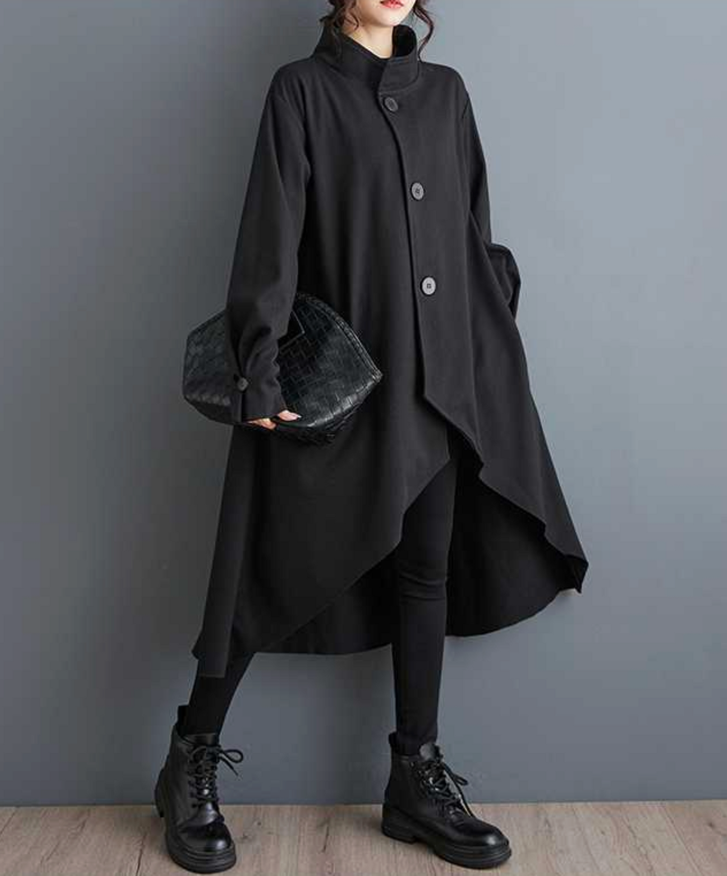 mid-length trench coat EN2445