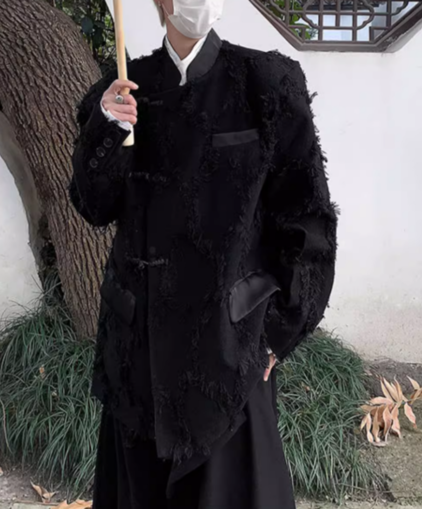 dark chinese design jacket EN1879