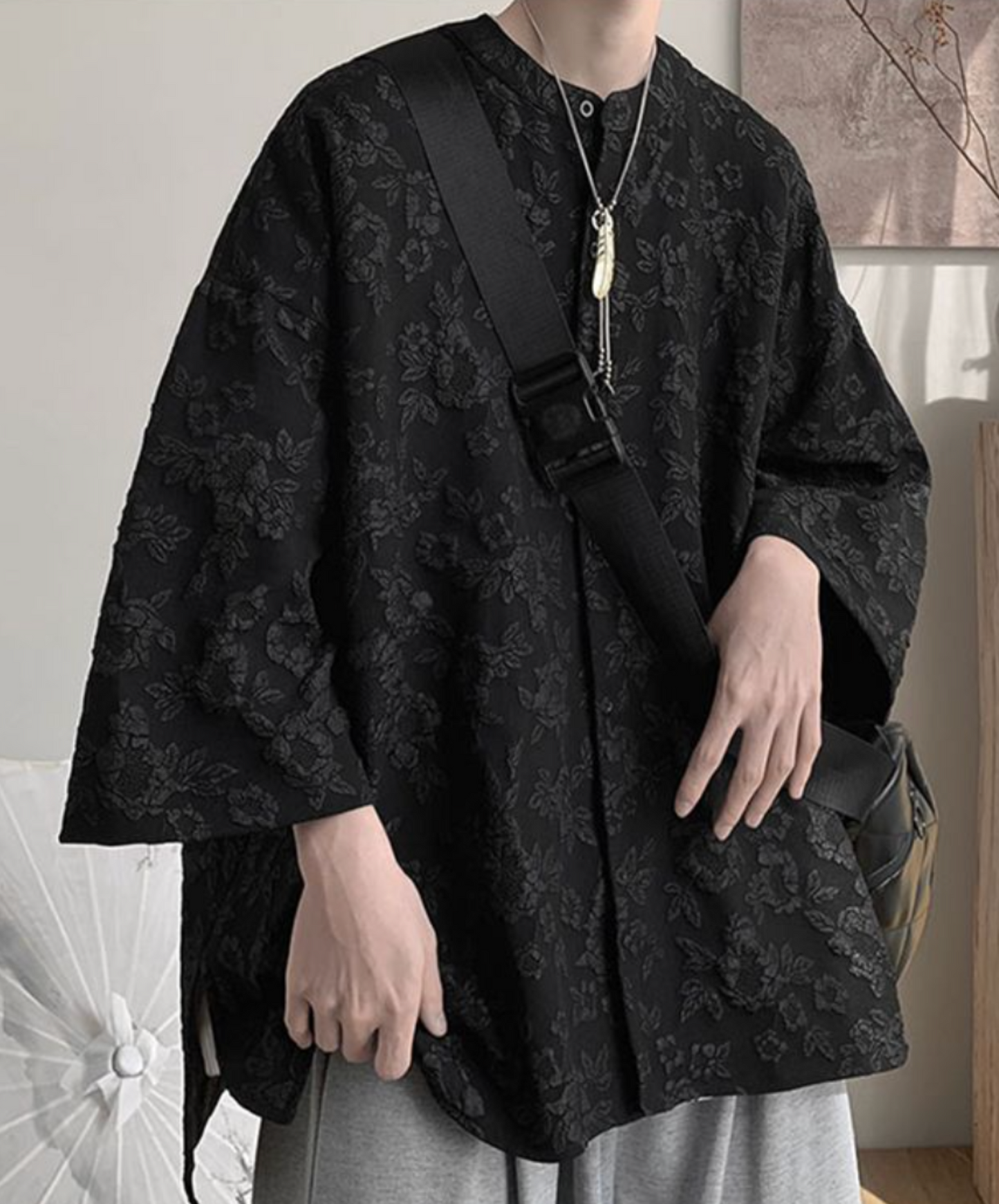 chinese style texture t-shirt EN2271