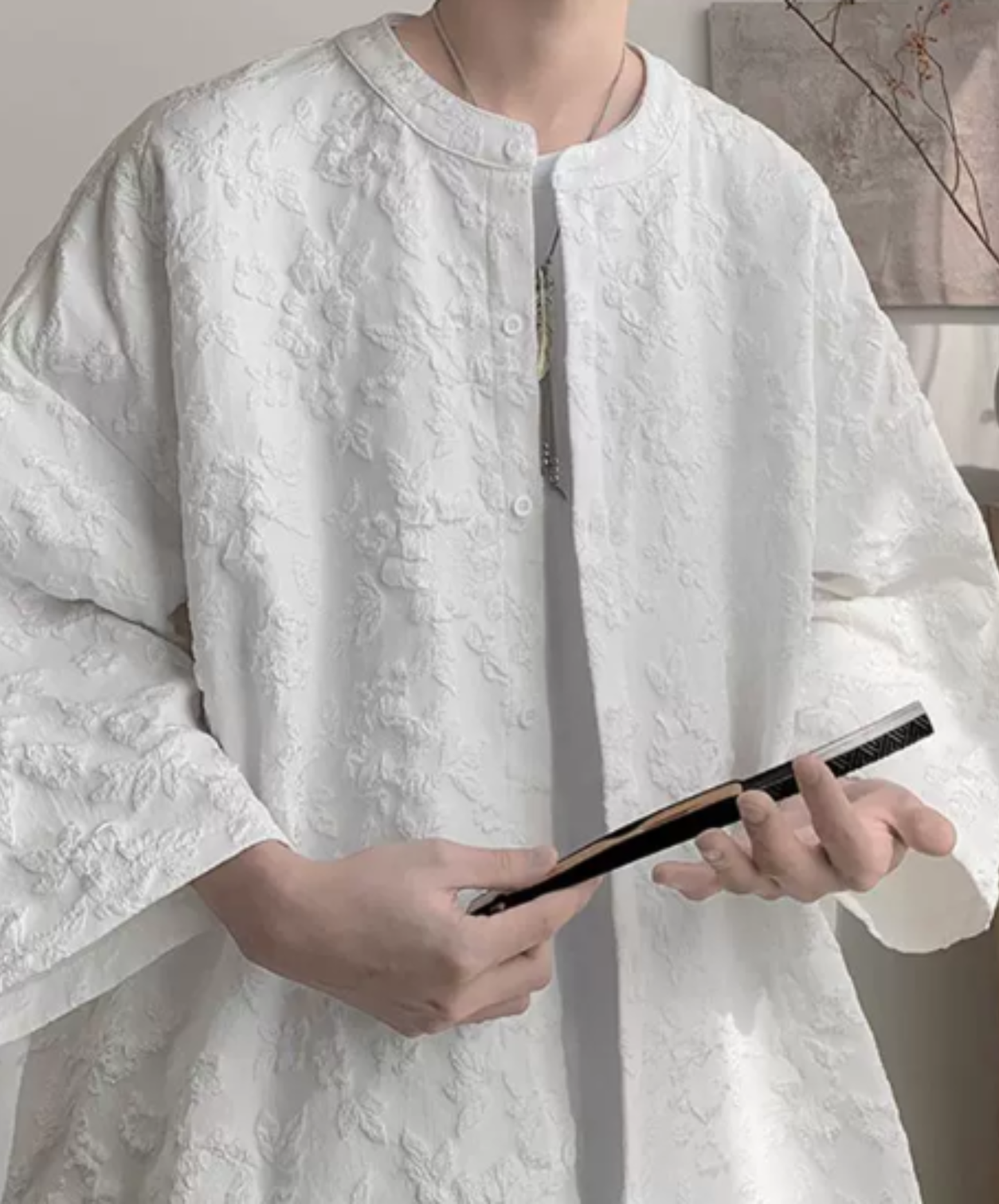 chinese style texture shirt EN2271