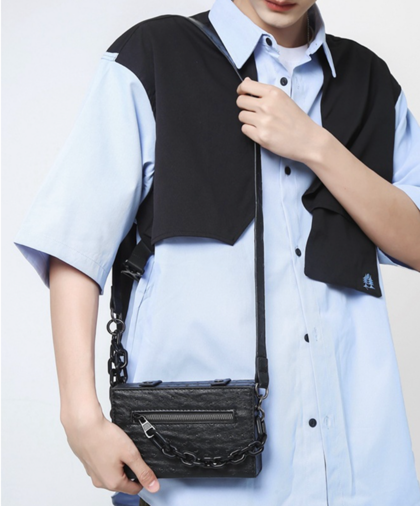 wild chain square shoulder bag EN2132