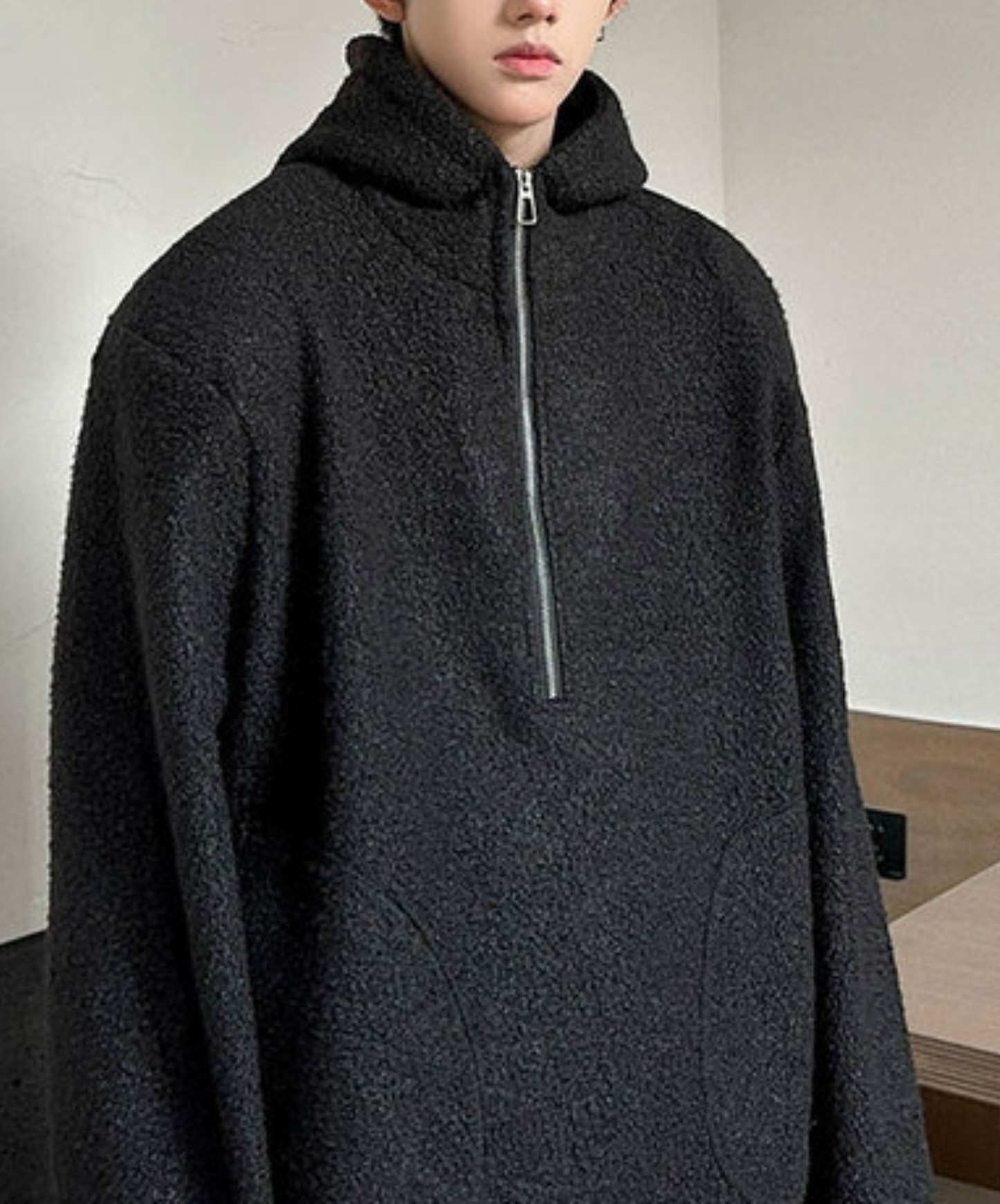volume like a sheep hoodie EN2384