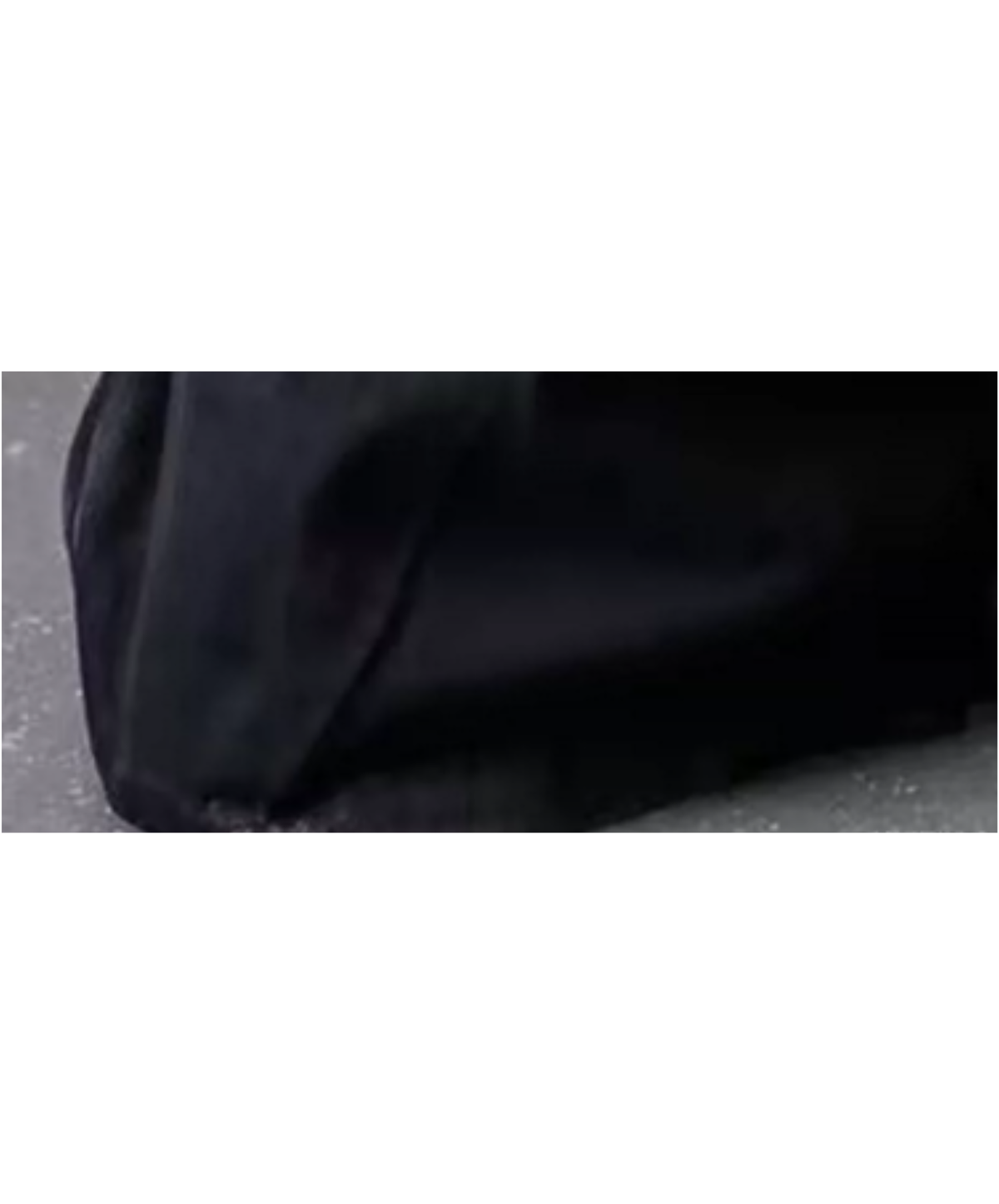 dark cut-off transition line wide pants EN3211