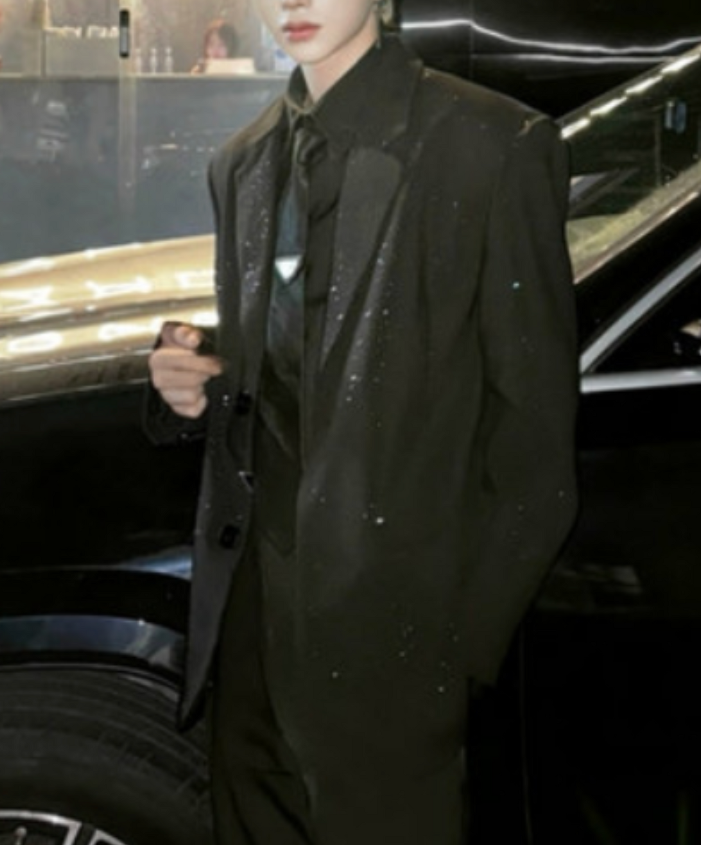 stardust sequin decoration jacket EN2416