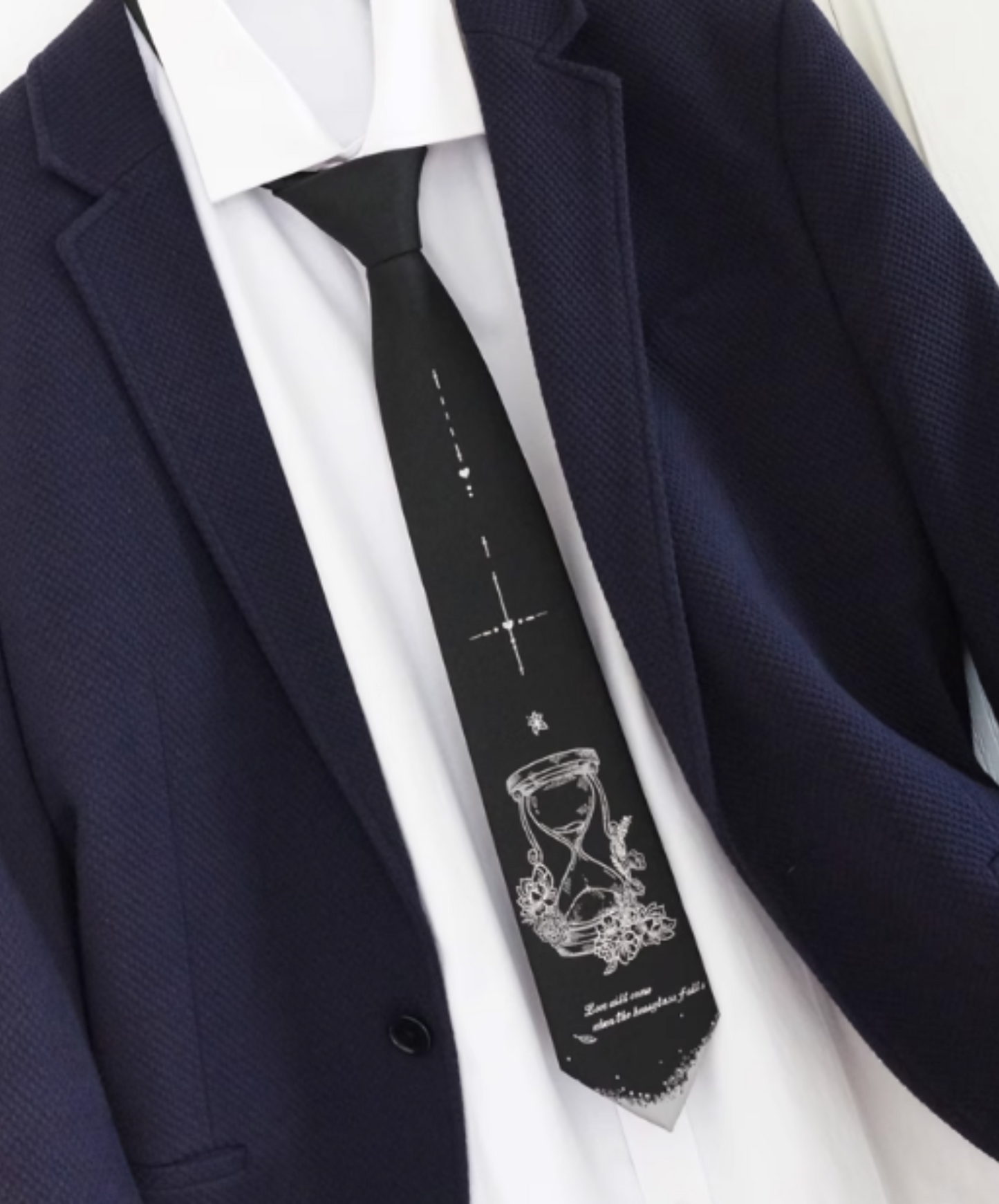 hourglass design necktie EN1238