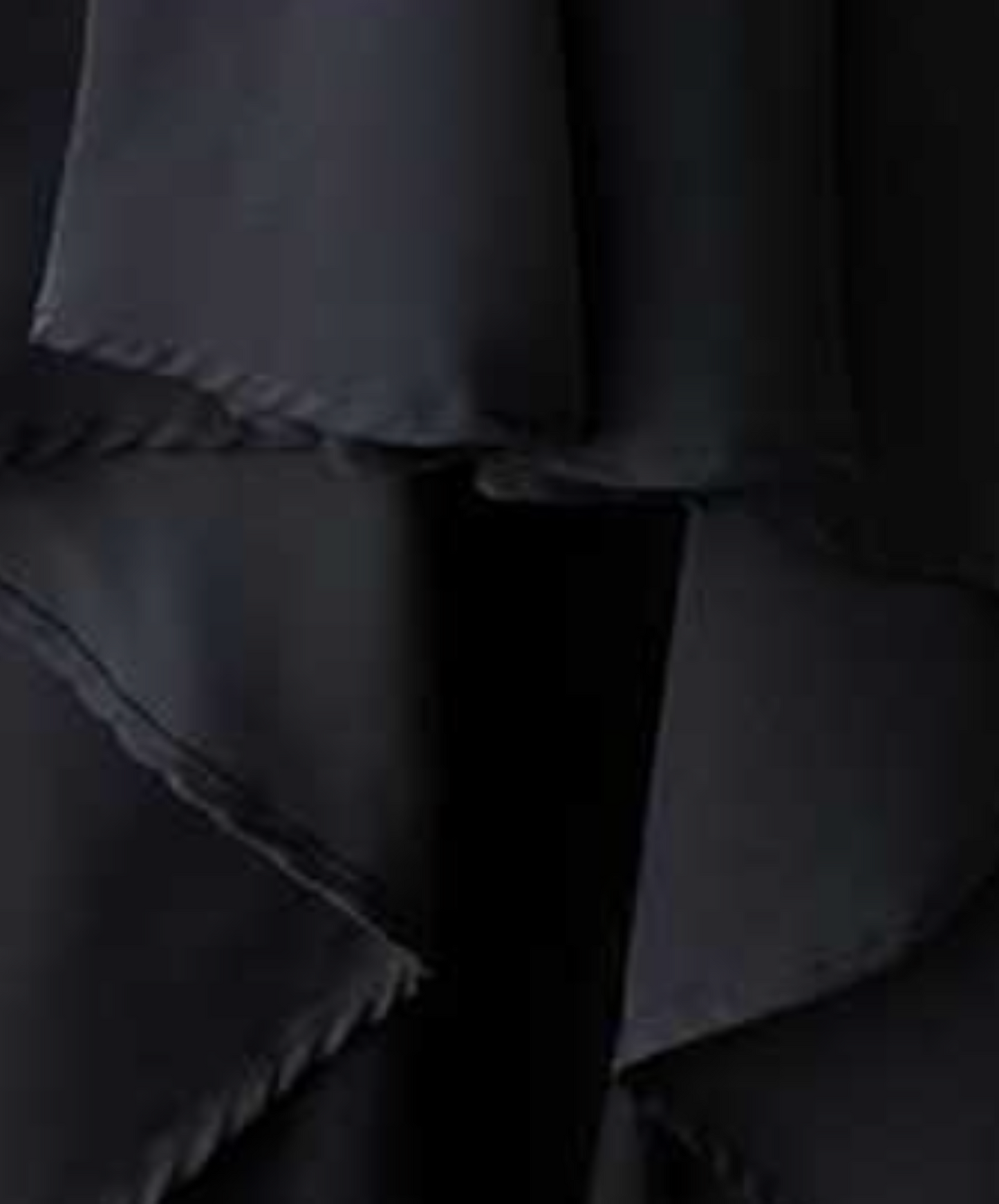 tucked chiffon drape long shirt EN2274