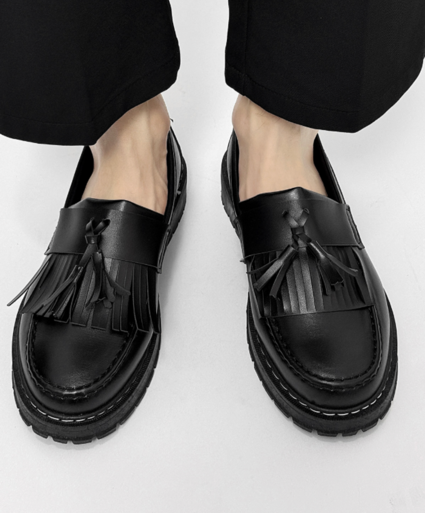british-style tassel platform shoes EN2438