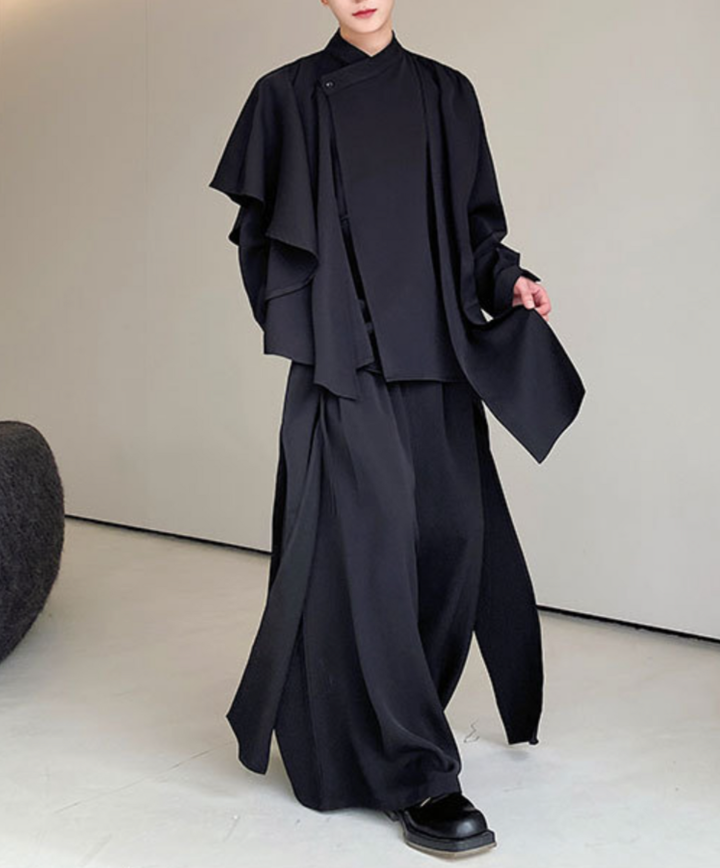 multi-piece asymmetric shirt EN1600