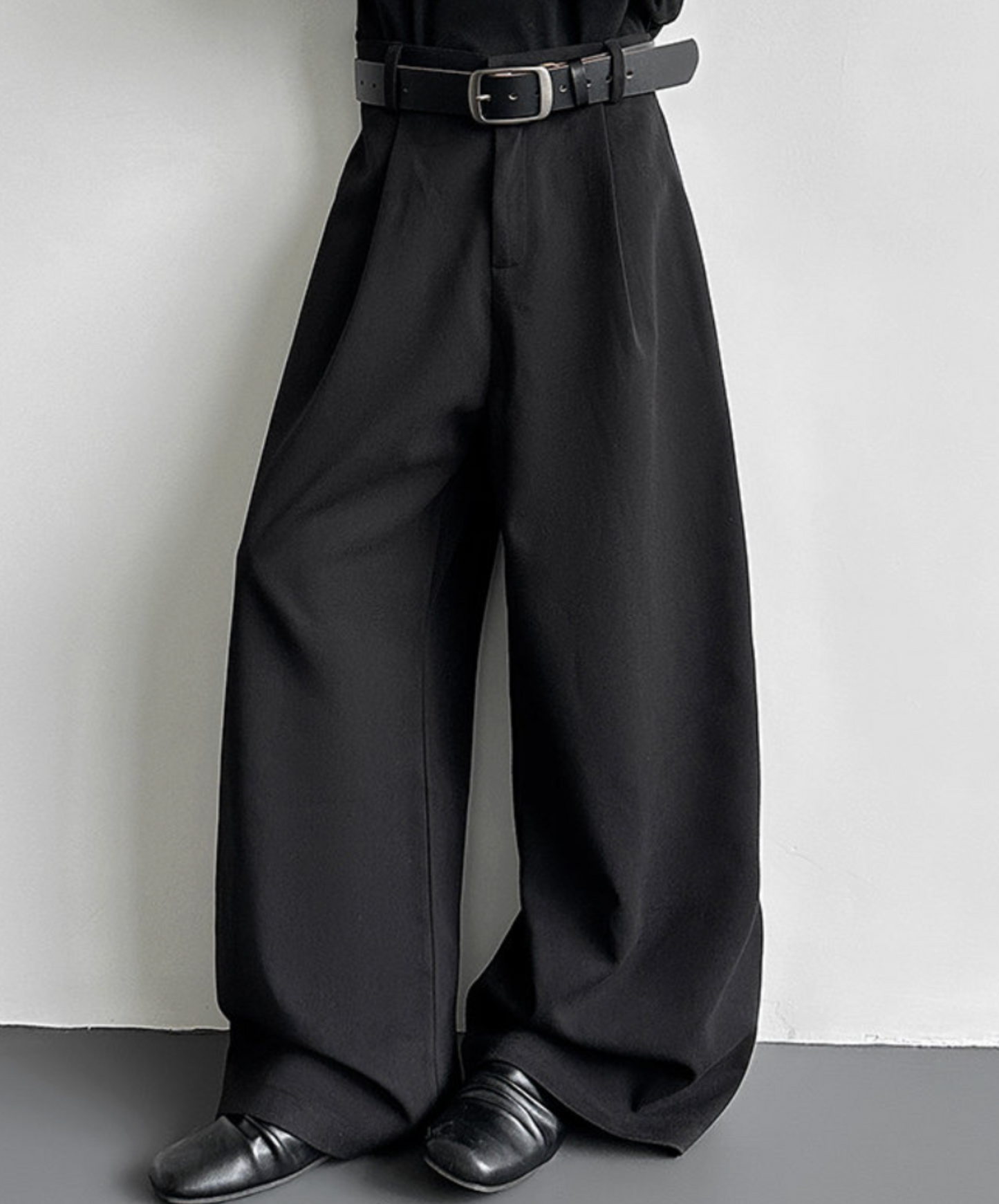 relaxed style corduroy wide pants EN2591