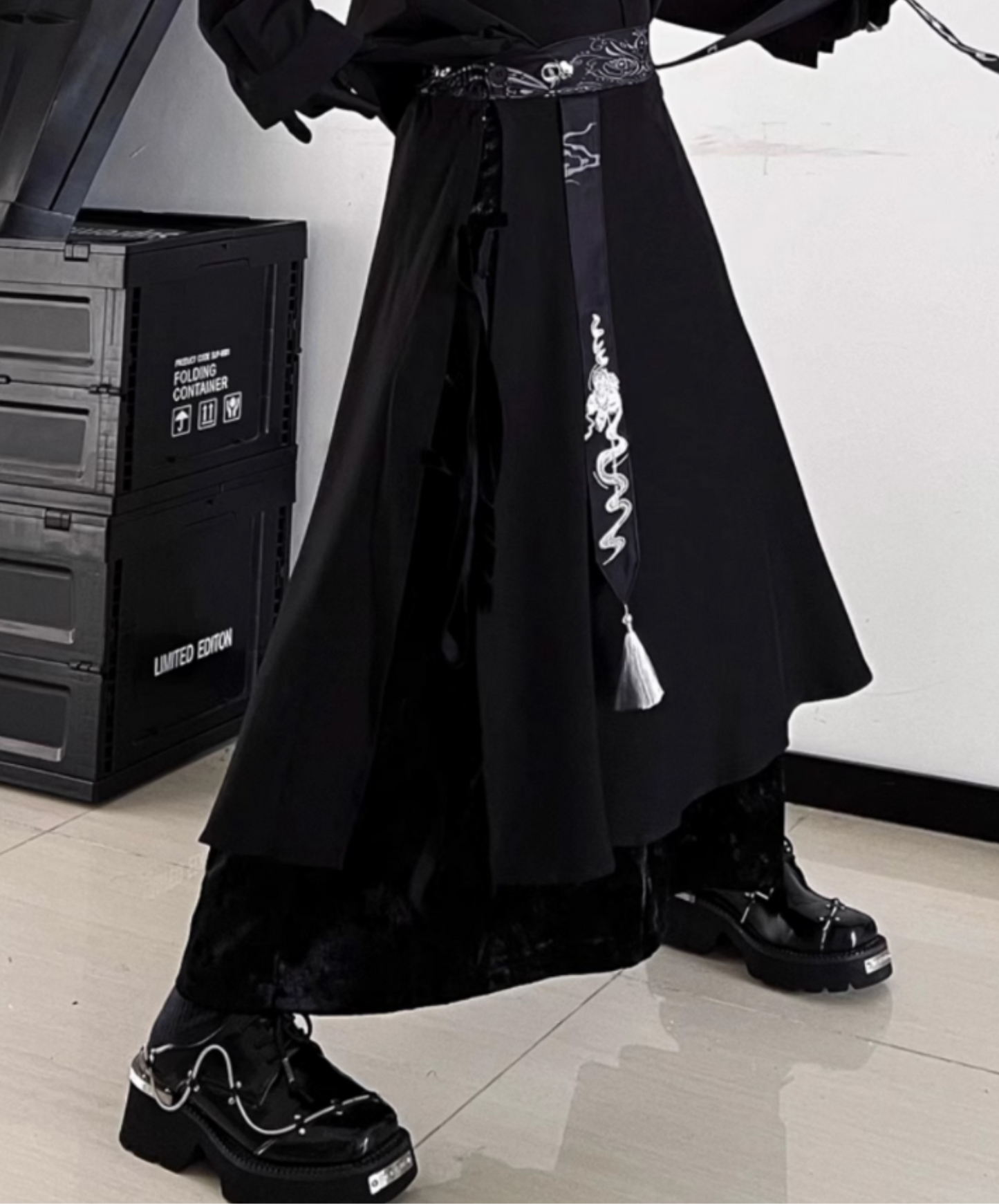 chinese shepherd style retro pants EN2349