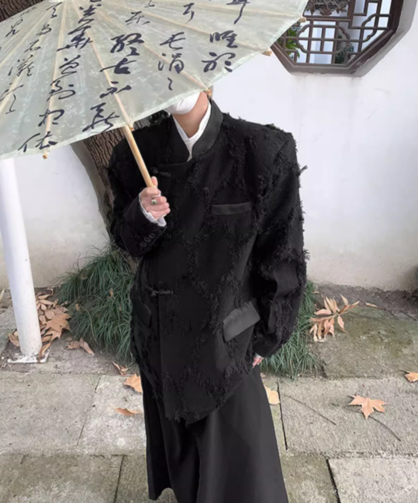 dark chinese design jacket EN1879