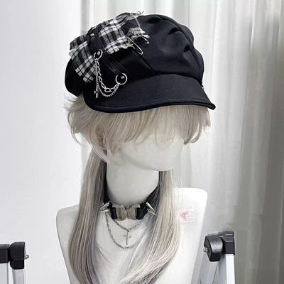 subculture gothic cross check hat EN2316