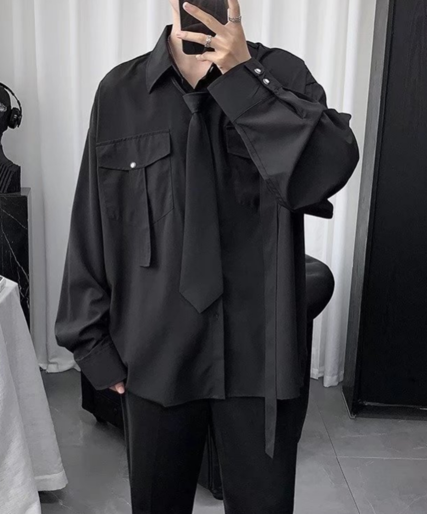 dark tie shirt EN521