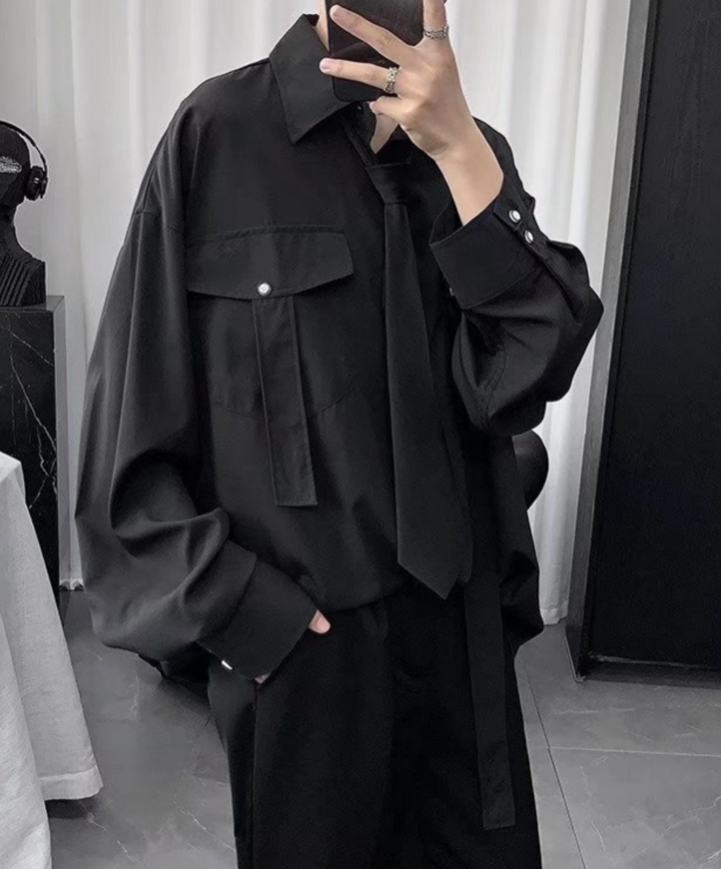 dark tie shirt EN521