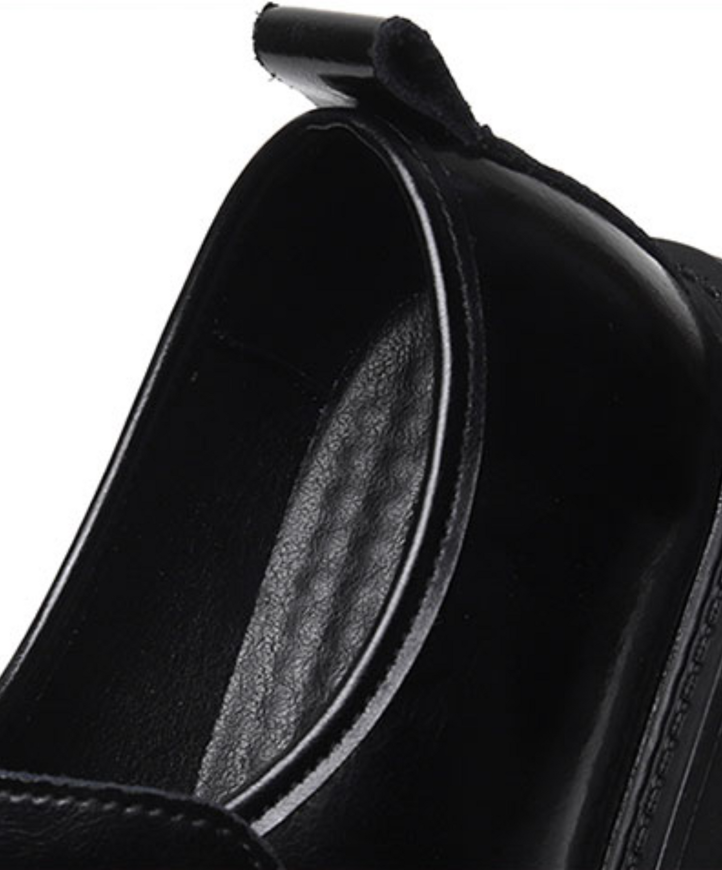 metal buckle embellished leather shoes EN688