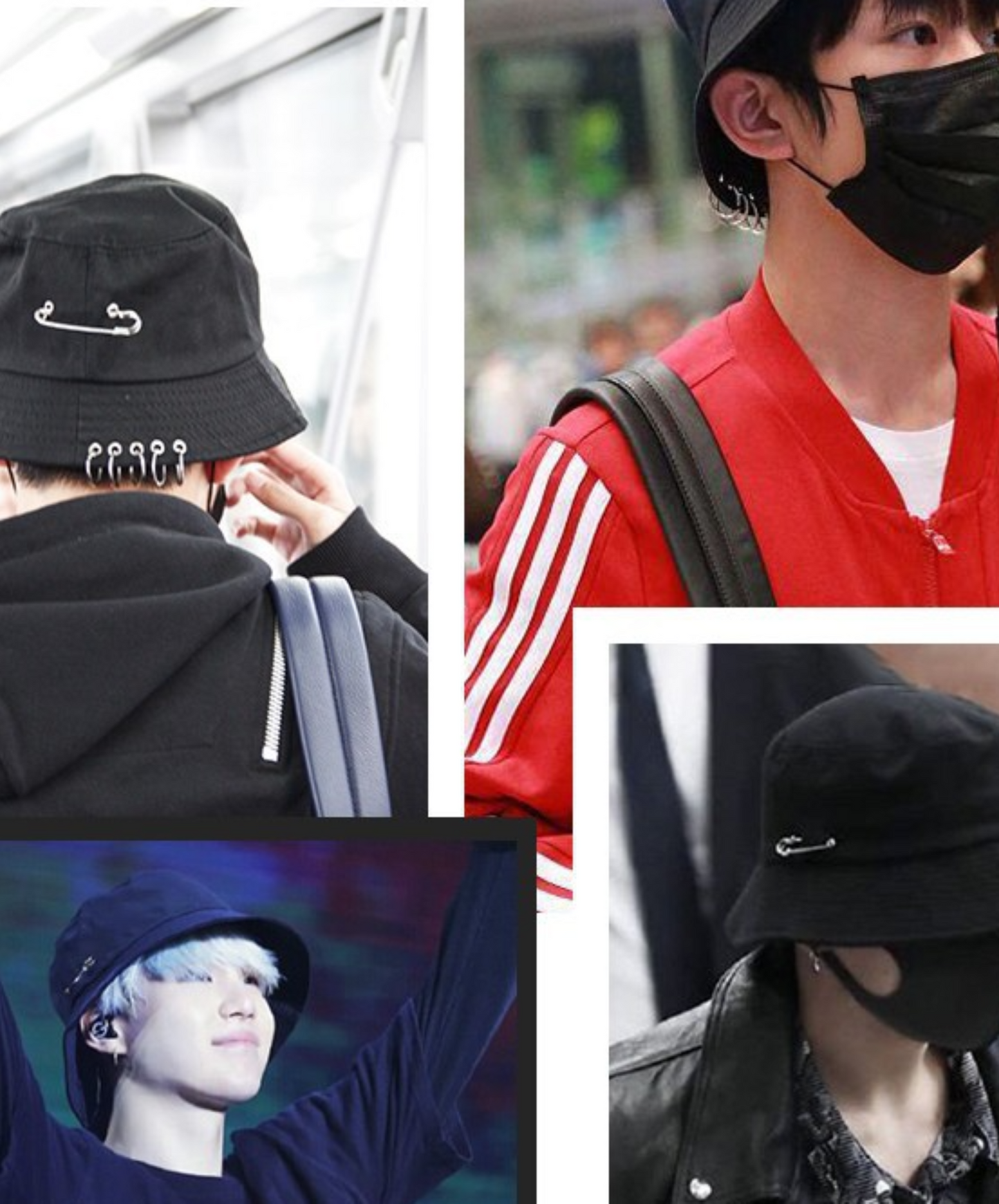 ring pin bucket hat EN672