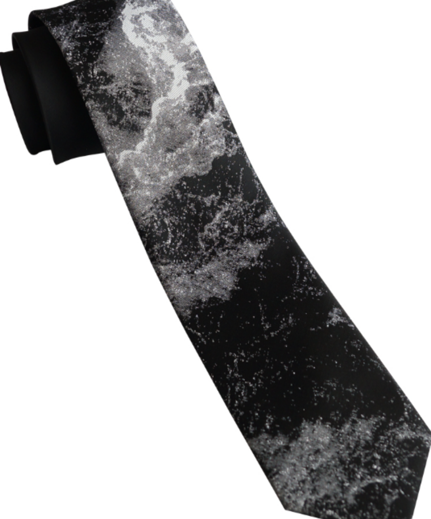 wind and waves design necktie EN849