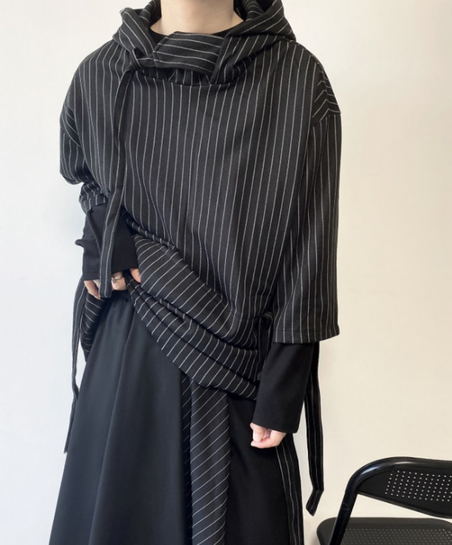 【style11】dark mode outfit set EN892(hoodie + pants set)