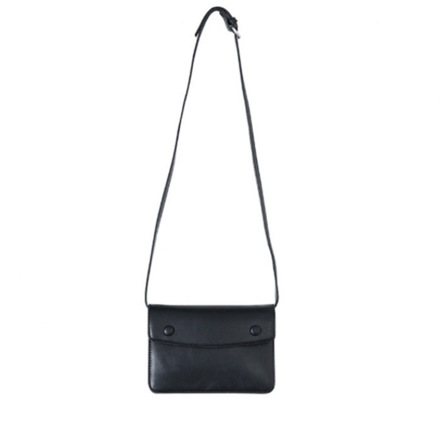 square shoulder leather bag EN199