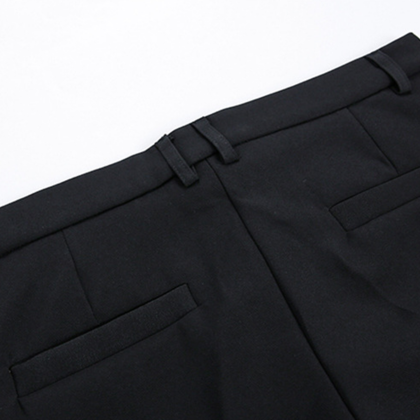 slim black slacks pants EN318
