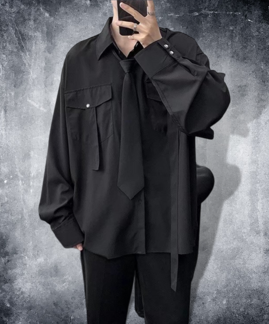 dark tie shirt EN521