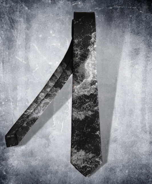 wind and waves design necktie EN849