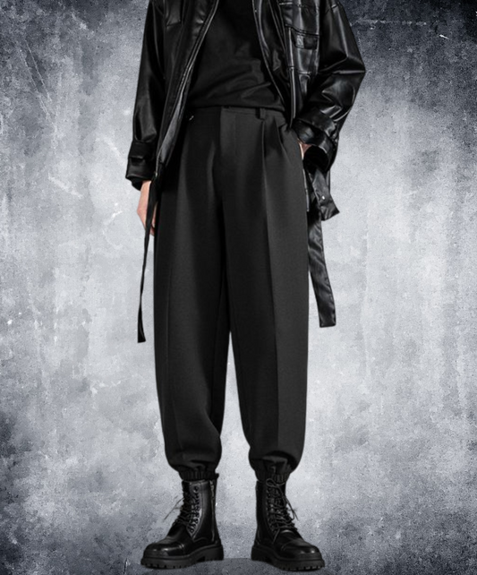 cropped length slacks harem pants EN632