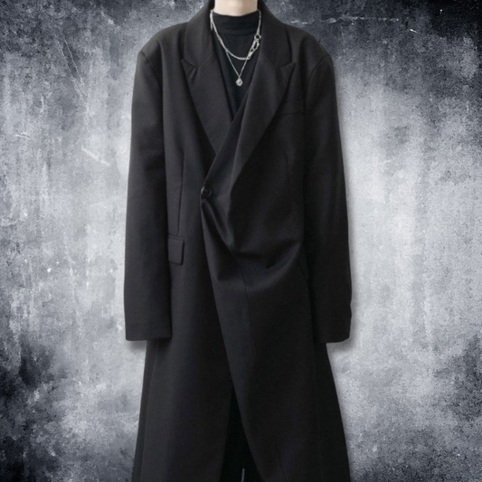 dark trench coat EN093