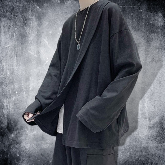 slit long t-shirt EN160