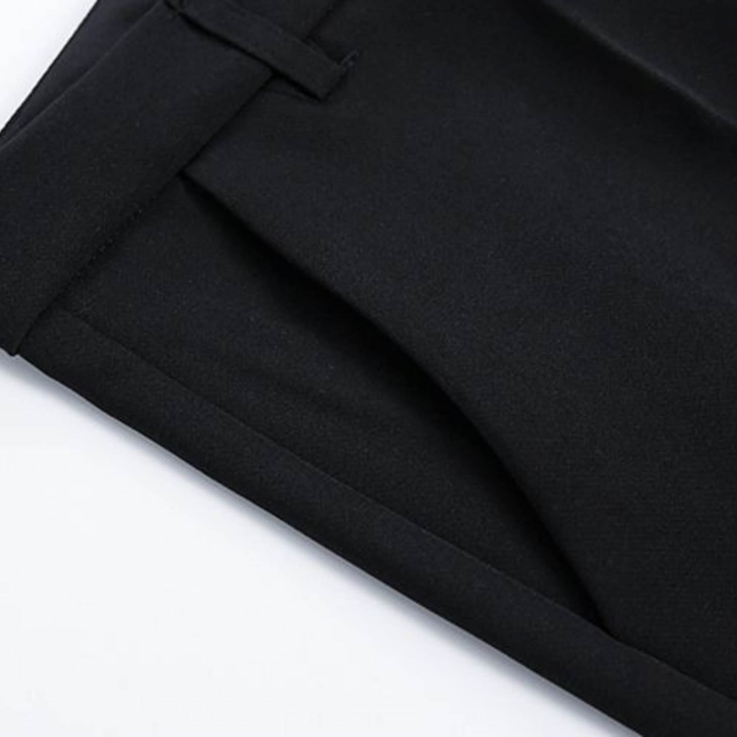 slim black slacks pants EN318