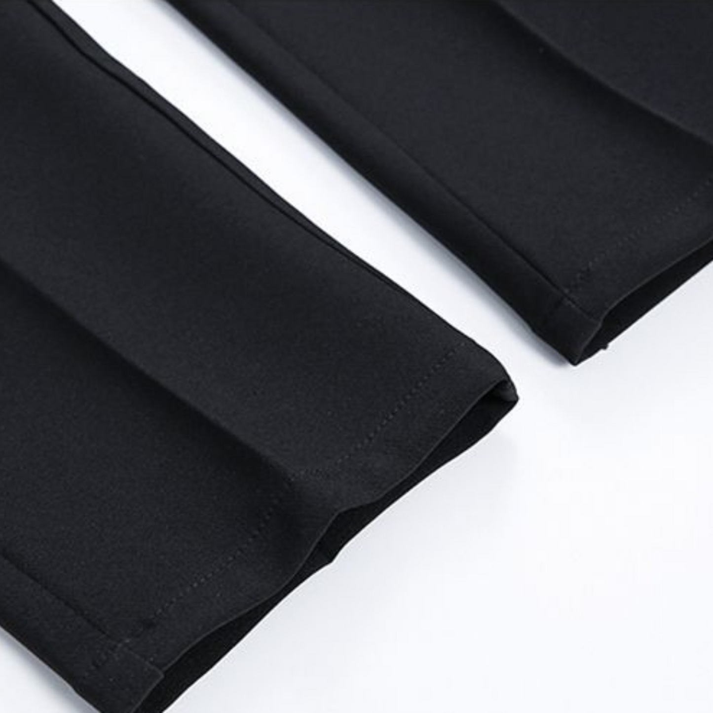 slim black slacks pants EN318