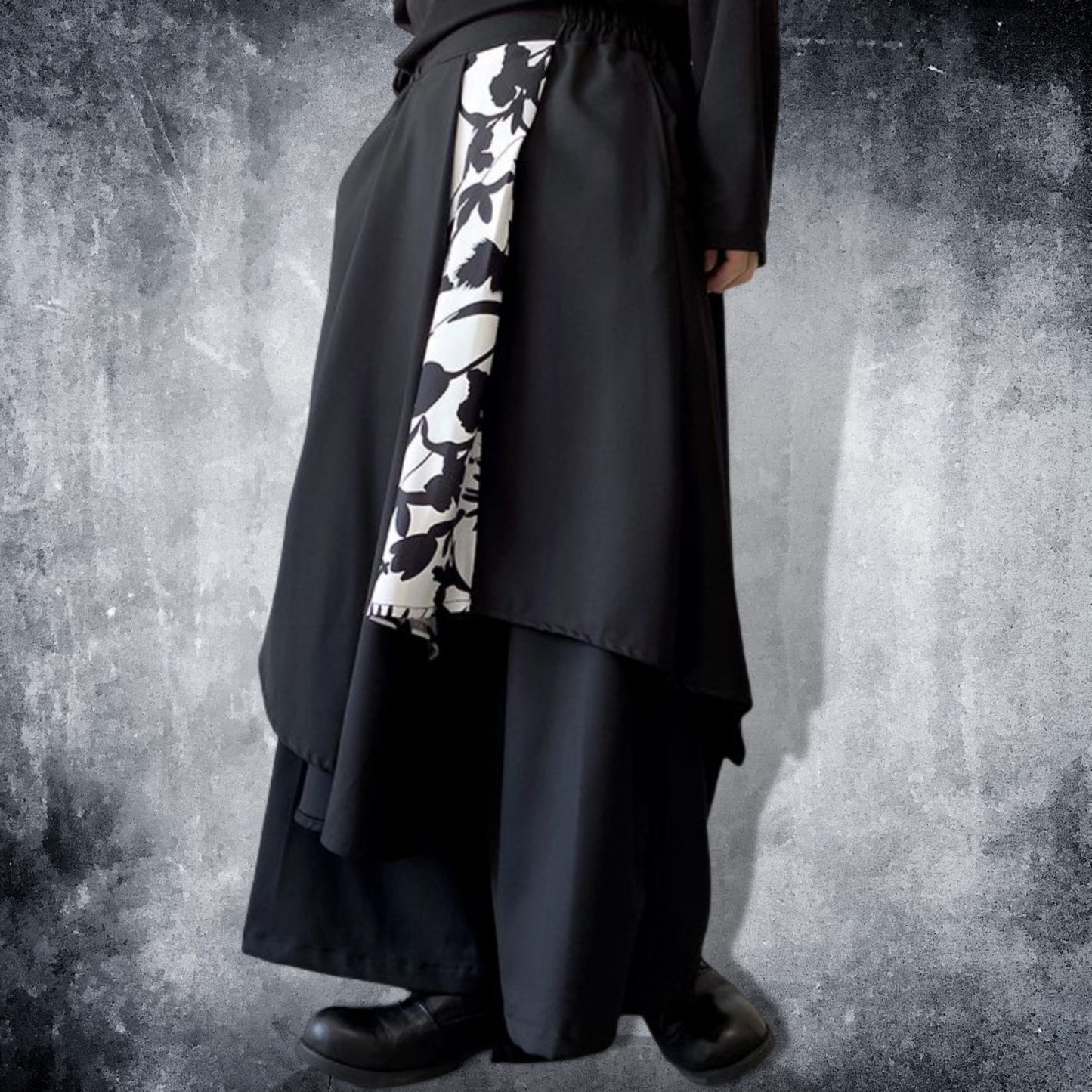 unisex design wide pants EN355