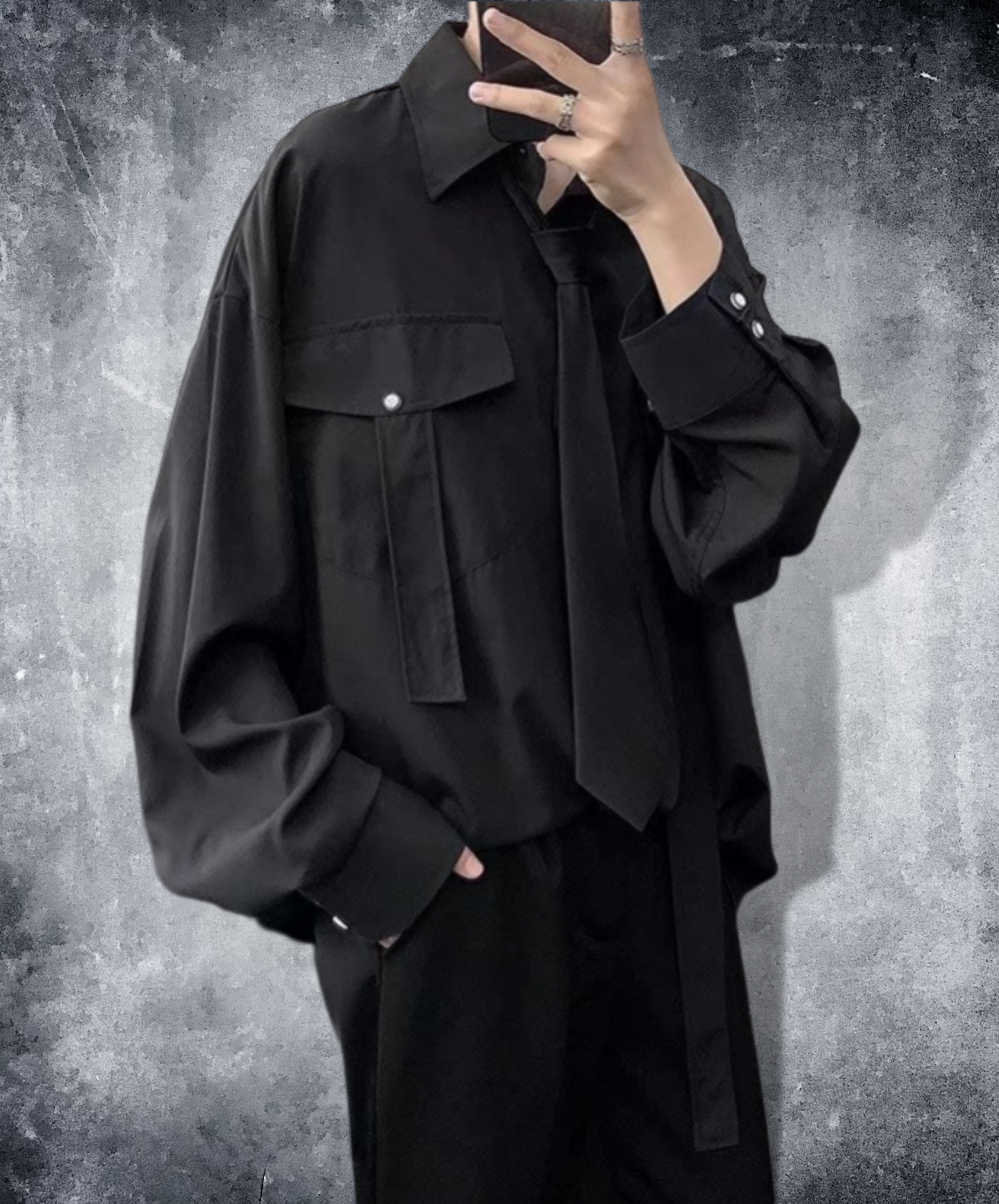 dark tie shirt EN521