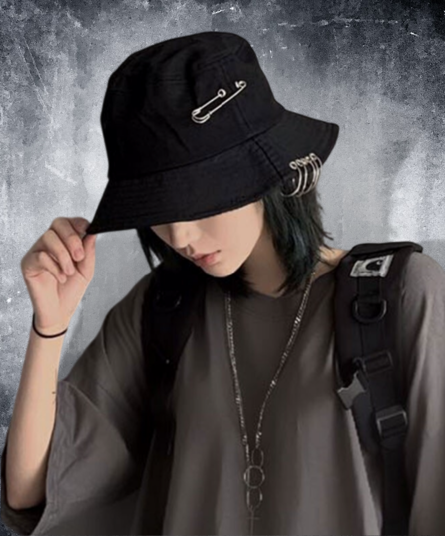 ring pin bucket hat EN672