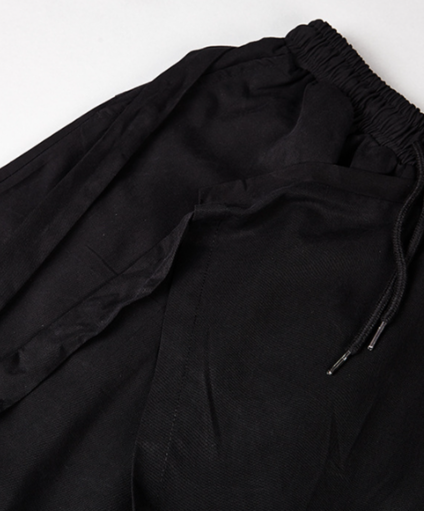 dark layered cropped wide pants EN537