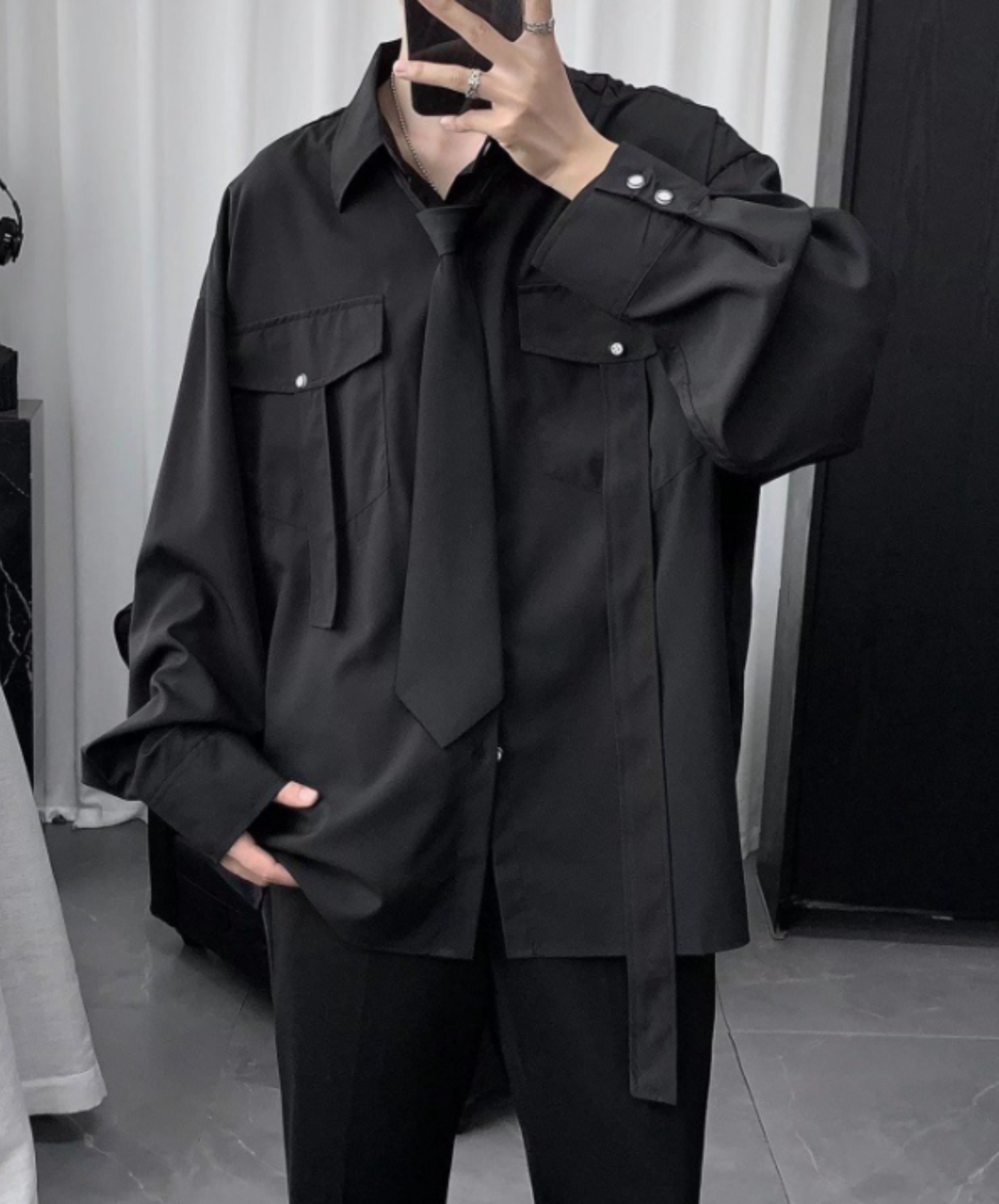 dark tie shirt EN521