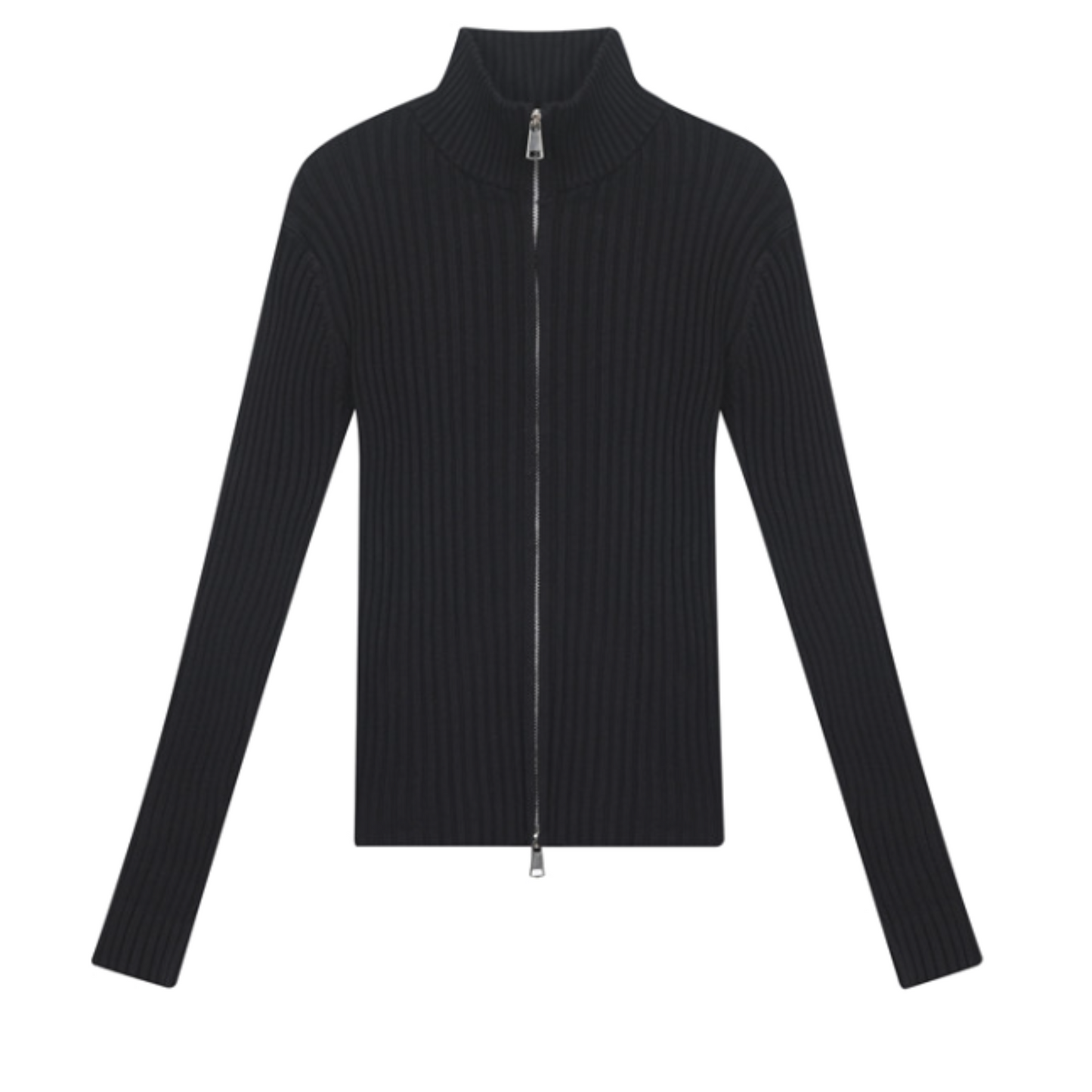 double zip turtleneck sweater EN293