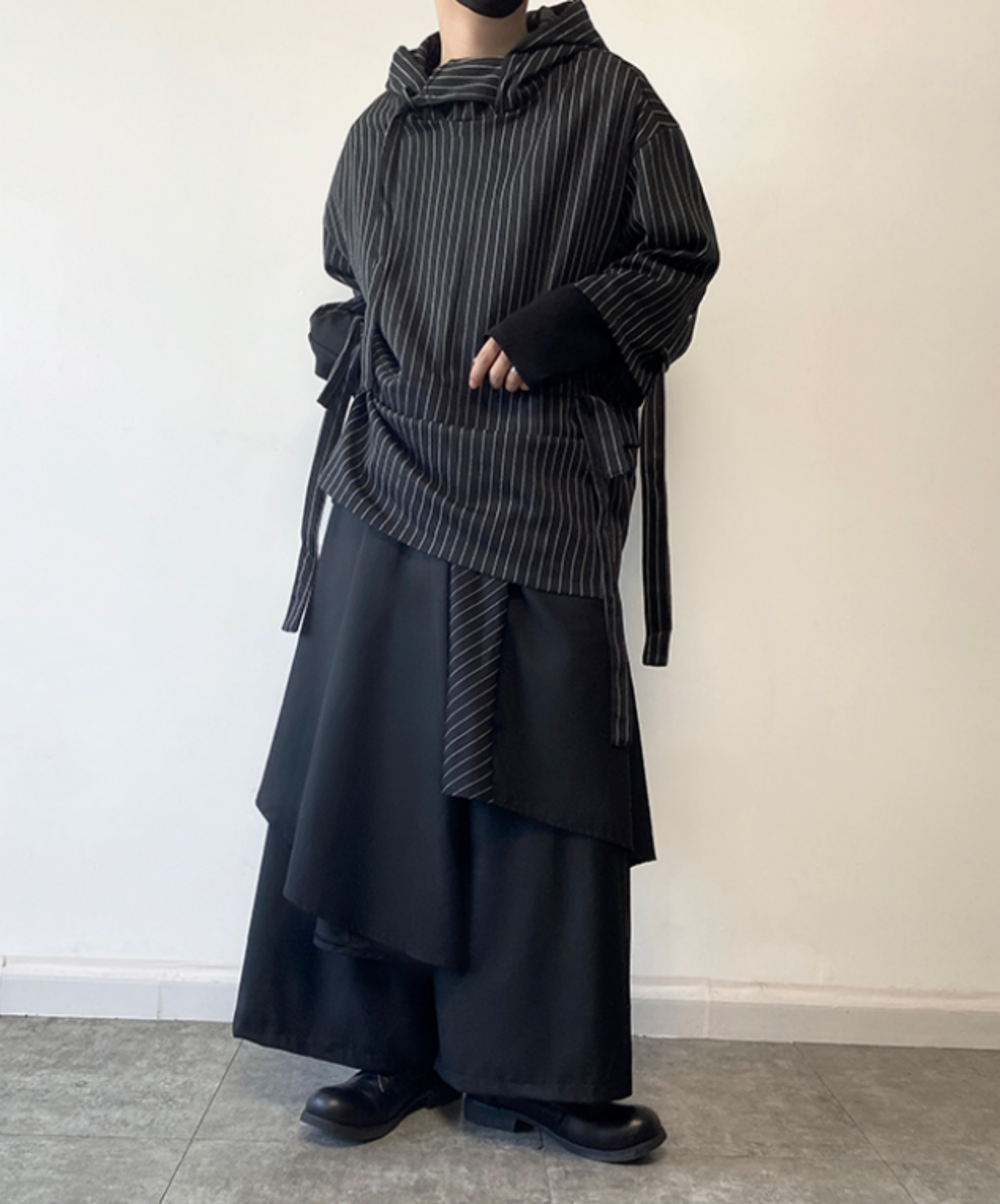 【style11】dark mode outfit set EN892(hoodie + pants set)