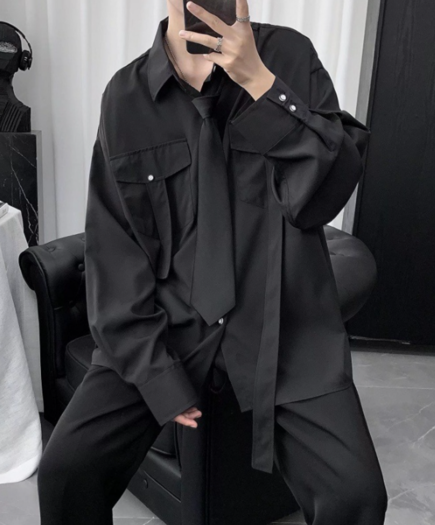 dark tie shirt EN521